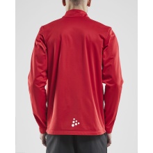 Craft Sport Training Jacket Squad - without side pockets, comfortable and functional - red Men